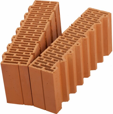 Укладання керамічних блоків полегшує використання блоків із змінною довжиною